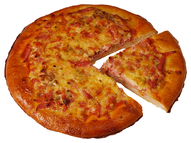 Пицца с колбасой, 100 гр